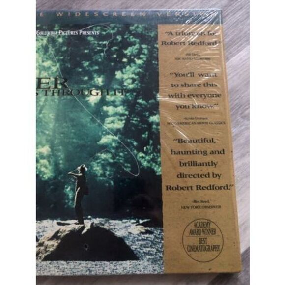A River Runs Through It (1992) Laserdisc Craig Sheffer Brad Pitt,Deluxe Edition - Picture 3 of 6